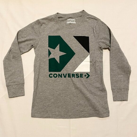 Converse Boys Long Sleeve Shirt Small 8-10 Years - Picture 1 of 16